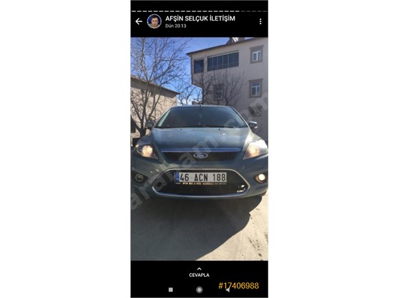 Sahibinden Ford Focus 1.6 TDCi Titanium X 2008 Model