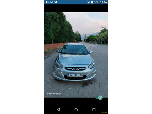 Sahibinden Hyundai Accent Blue 1.6 CRDI Mode 2011 Model