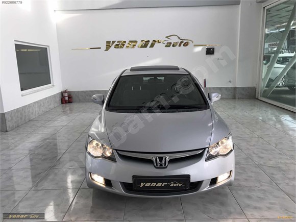 YANAR AUTO DAN DÜŞÜK KM HASAR KAYITSIZ OTOMATİK CIVIC