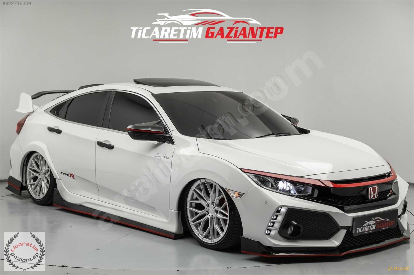 galeriden honda civic 1 6 i vtec eco elegance 2017 model gaziantep 52 000 km beyaz 17445760 arabam com