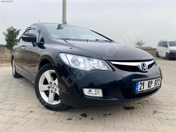 2008 Model Honda Civic Benzin/LPG Otomatik Vites Bu Fiyata Yok!!