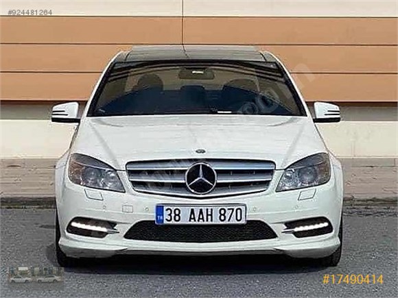 SUNA OTOMOTİVDEN 2011 C180 //AMG LETLİ BEYAZ CAM TAVAN