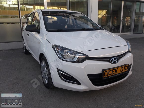 ÇİÇEK ten 2012 model HYUNDAI i20 1.4CRDi JUMP 90bg