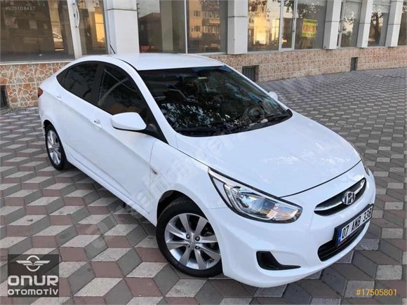 2017 HYUNDAİ ACCENT BLUE 1.6 CRDİ 55 BİNDE BOYASIZ SIFIIIRRRR