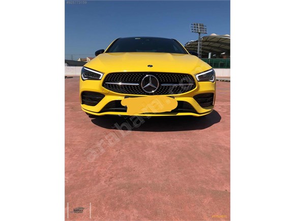 2020 Mercedes cla 200 amg sarı renk