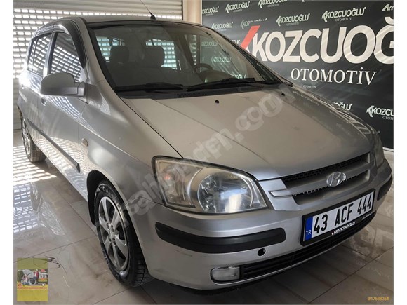 KOZCUOĞLUNDAN 2005 HYUNDAİ GETZ 1.3 LPGLİ DEĞİŞENSİZ KLİMALI