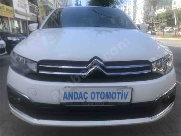 Galeriden Citroen C-Elysee 1.6 HDi Shine 2017 Model 107.000 km Yeşil (metalik)