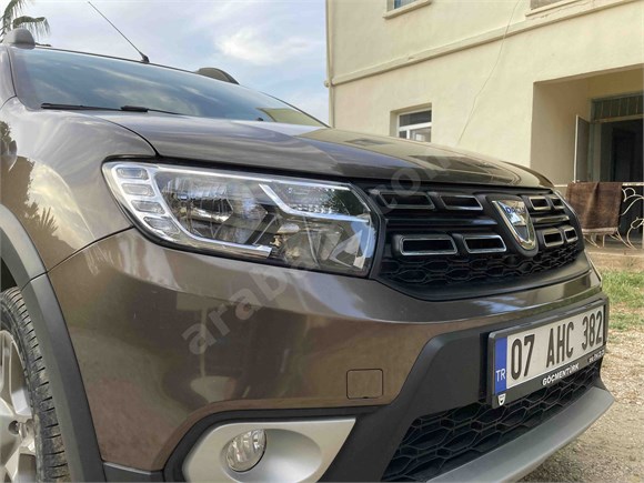 sahibinden dacia sandero 1 5 bluedci stepway 2019 model antalya 38 000 km 17639261 arabam com