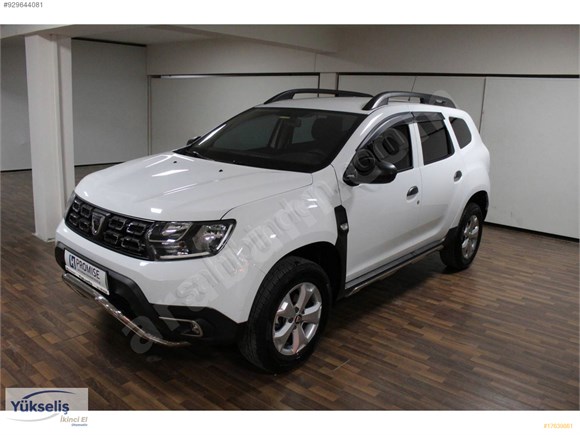galeriden dacia duster 1 6 comfort 2019 model izmir 22 232 km beyaz 17639861 arabam com