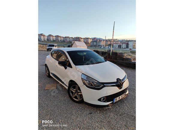 sahibinden renault clio 1 5 dci touch 2014 model van 122 000 km beyaz 17642310 arabam com