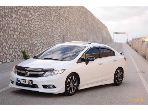 galeriden honda civic 1 6 i vtec eco elegance 2012 model afyonkarahisar 180 000 km beyaz 17642836 arabam com