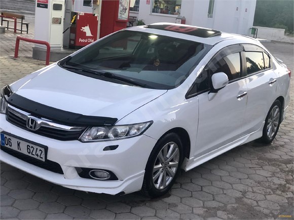 sahibinden honda civic 1 6 i vtec eco elegance 2014 model gumushane 150 000 km beyaz 17645684 arabam com
