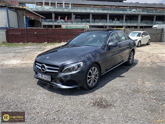 2016 MERCEDES C180 FASCİNATİON 7G CAM TAVAN DEĞİŞENSİZ KAZASIZ