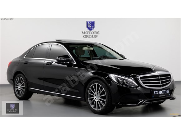 2017+MERCEDES+C200D+EXCLUSİVE+SUNROOF+HATASIZ+BOYASIZ