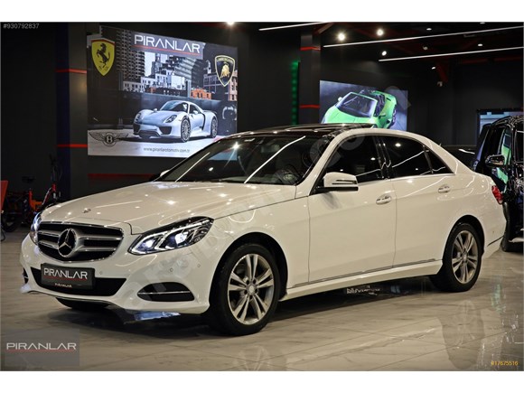 PİRANLAR 2013 MERCEDES E250 4MATİC HATASIZ PREMİUM BAKIMLI TK EL