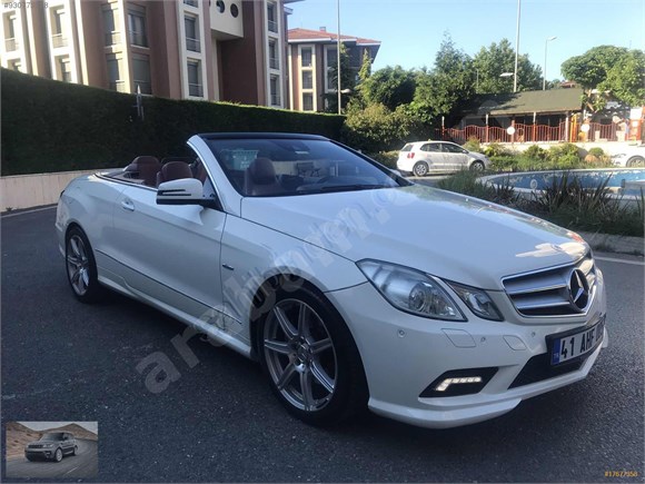 2010 MODEL_E250 CGI CABRIO_ENSE ÜFLEMELİ_BORDO DÖŞEME_FULL+FULL