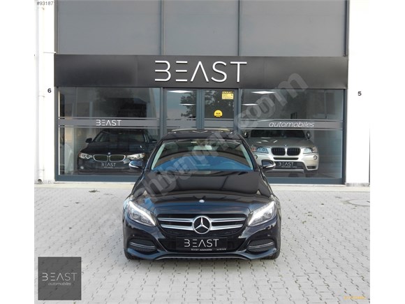 BEAST 2015 MERCEDES C200d FASCİNAT. CAM TAVAN BOYASIZ 126.566KM