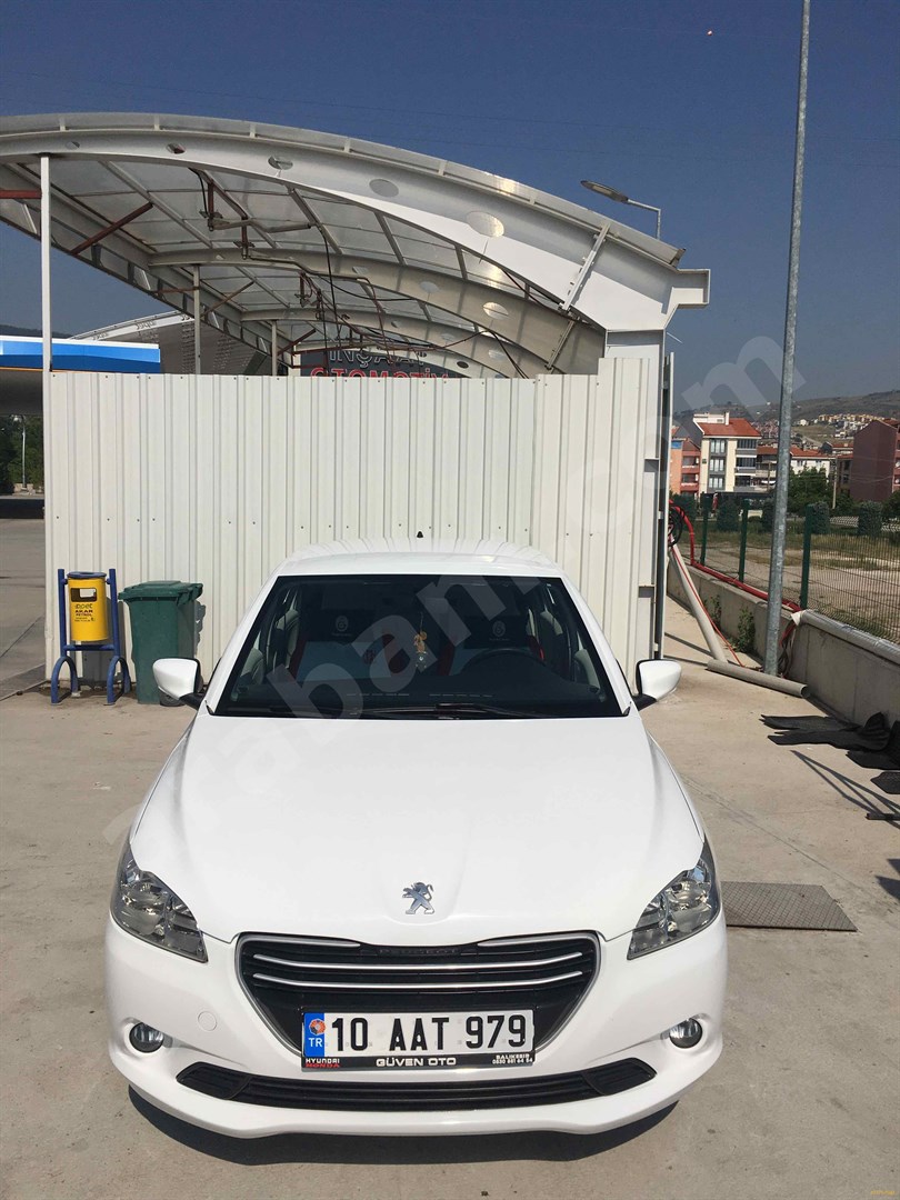 sahibinden peugeot 301 1 6 hdi active 2014 model balikesir 125 000 km beyaz 17787599 arabam com