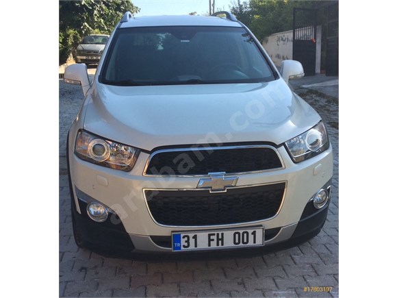 sahibinden chevrolet captiva 2 0 d ltz 2012 model hatay 81 500 km beyaz 17803197 arabam com