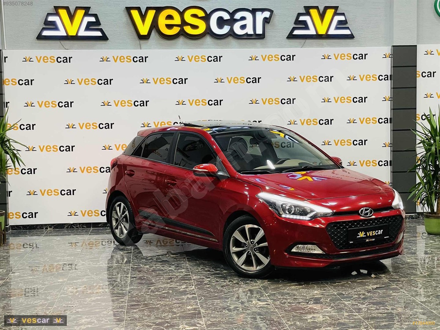 galeriden hyundai i20 1 4 mpi elite smart 2016 model bursa 60 000 km kirmizi 17844000 arabam com