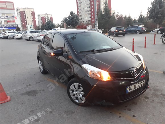 sahibinden toyota yaris 1 33 fun 2012 model ankara 134 000 km siyah 17847188 arabam com
