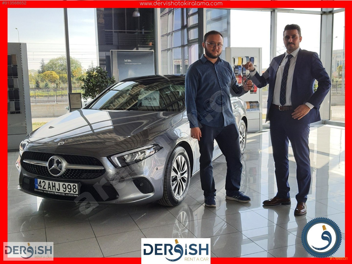 Rentacar'dan MercedesBenz A 2020 Model Konya 17848531