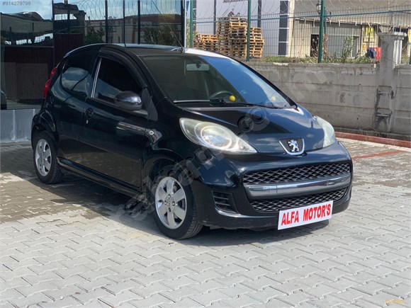galeriden peugeot 107 1 0 trendy 2012 model diyarbakir 187 000 km siyah 17849031 arabam com
