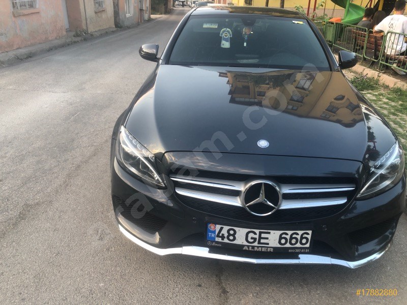 Sahibinden Mercedes Benz C 200 D Bluetec Amg 2016 Model Isparta 130 000 Km Gri Metalik 17882880 Arabam Com