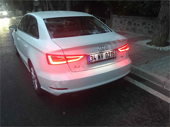 sahibinden audi a3 sedan 1 6 tdi attraction 2015 model istanbul 85 000 km beyaz 17980607 arabam com