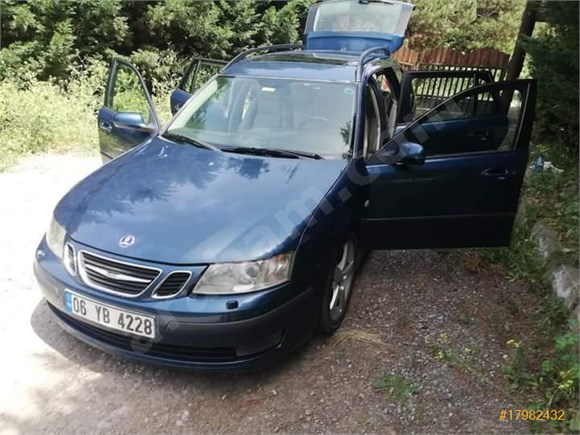 sahibinden saab 9 3 2 0 ts vector 2006 model yalova 245 000 km mavi metalik 17982432 arabam com