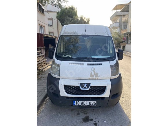 sahibinden peugeot boxer 435 hdi 2012 model balikesir 275 000 km beyaz 18028335 arabam com