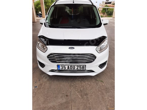 sahibinden ford tourneo courier 1 5 tdci titanium 2020 model izmir 31 000 km beyaz 18211260 arabam com