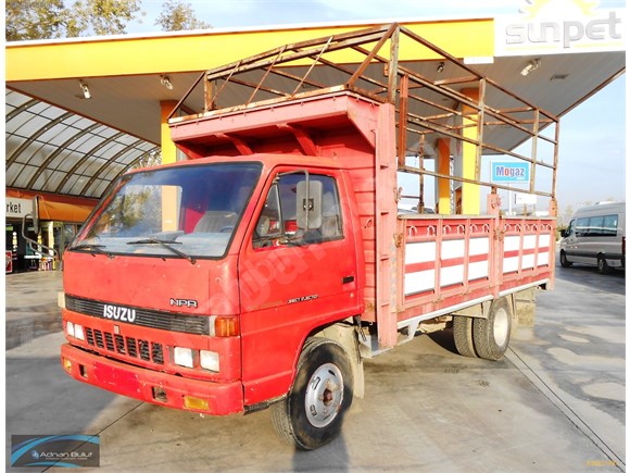 galeriden isuzu npr 1992 model denizli 565 000 km kirmizi 18231797 arabam com