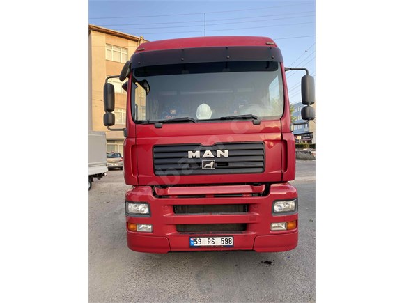 sahibinden man tga 19 400 2008 model tekirdag 625 000 km kirmizi 18258656 arabam com