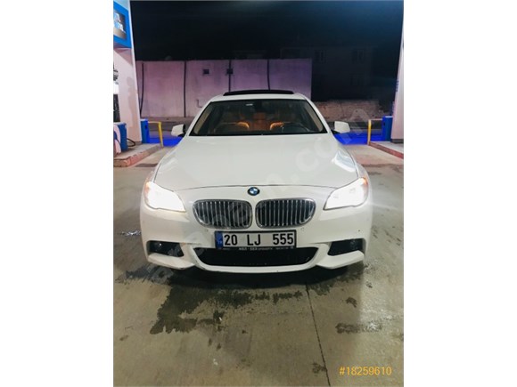 galeriden bmw 5 serisi 520d premium 2013 model denizli 0 km beyaz 18259610 arabam com