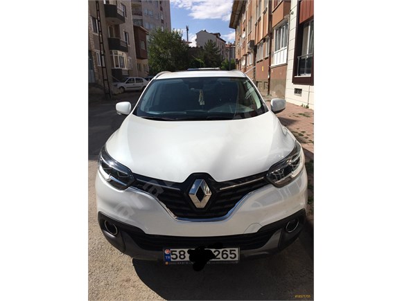 sahibinden renault kadjar 1 5 dci icon 2016 model sivas 19 000 km beyaz 18371731 arabam com