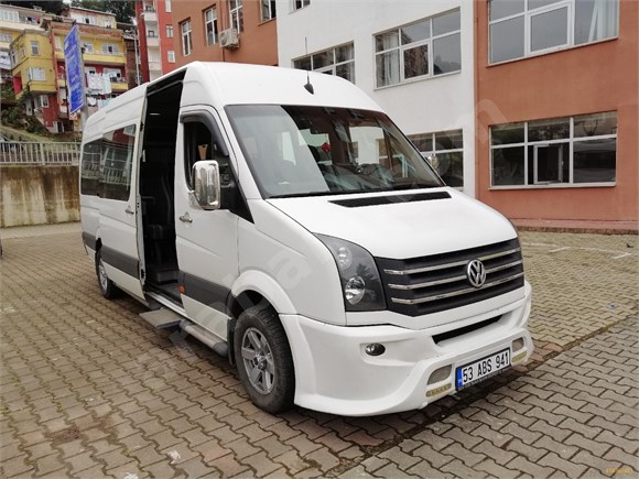 sahibinden volkswagen crafter turizm 2016 model rize 60 000 km beyaz 18397443 arabam com