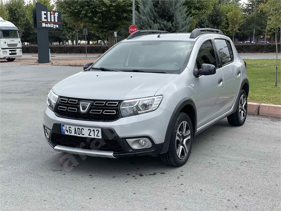 galeriden dacia sandero 1 5 dci stepway style 2018 model kayseri 110 000 km gri gumus 18418833 arabam com