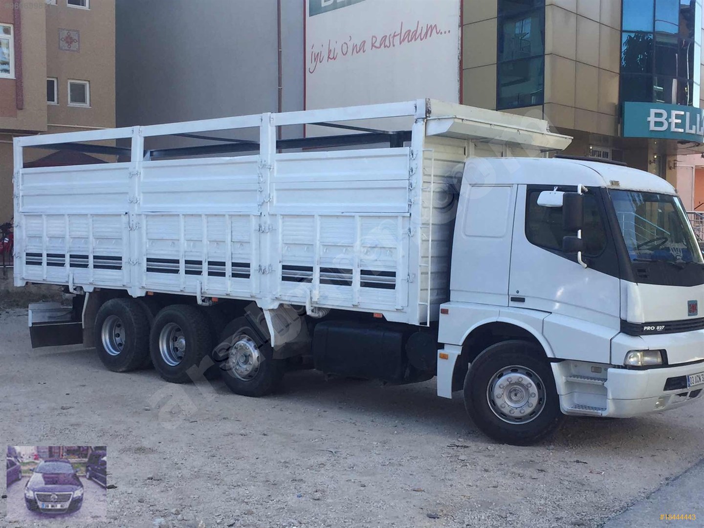 galeriden bmc pro 827 8x2 2004 model afyonkarahisar 150 000 km beyaz 18444443 arabam com