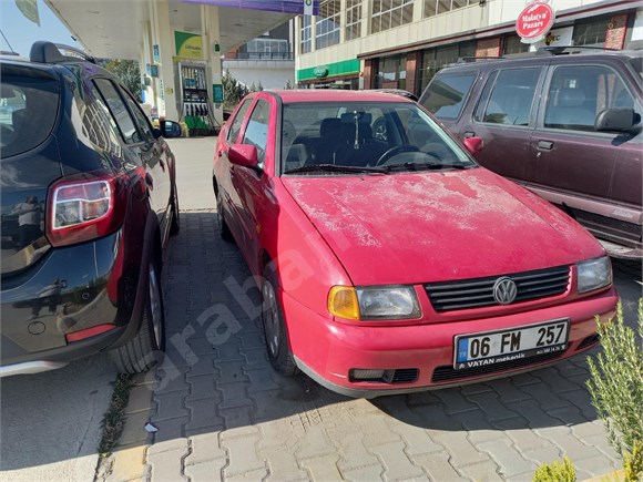 sahibinden volkswagen polo 1 6 classic 1999 model ankara 169 000 km kirmizi 18458770 arabam com