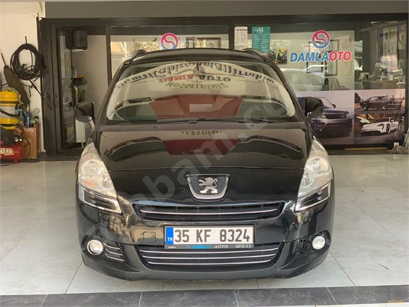 sahibinden peugeot 5008 1 6 e hdi premium 2012 model izmir 208 000 km siyah 18474937 arabam com