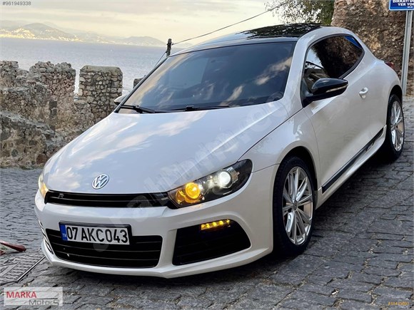 galeriden volkswagen scirocco 1 4 tsi sportline 2014 model antalya 157 000 km beyaz 18475693 arabam com