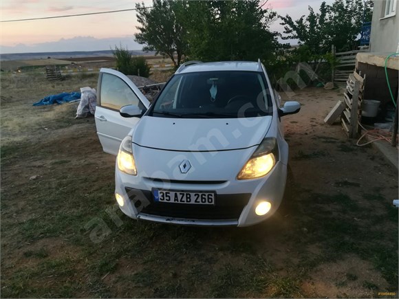 sahibinden renault clio 1 5 dci grandtour extreme 2012 model izmir 187 700 km beyaz 18494450 arabam com