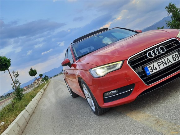 sahibinden audi a3 sportback 1 6 tdi ambiente 2013 model hakkari 142 000 km kirmizi 18507997 arabam com