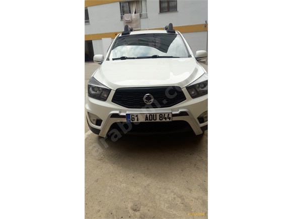 sahibinden ssangyong korando sports 2 0 xdi 2017 model trabzon 46 100 km beyaz 18537286 arabam com