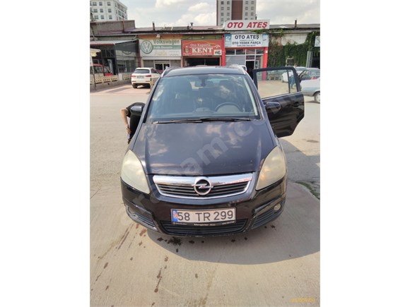 sahibinden opel zafira 1 9 dti cosmo 2006 model sivas 197 000 km siyah 18559353 arabam com
