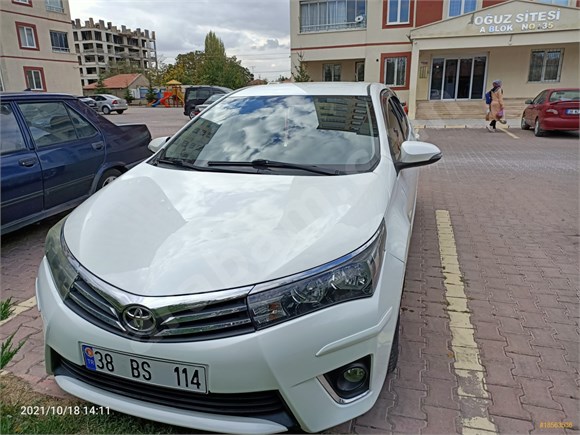 sahibinden toyota corolla 1 6 active 2013 model kayseri 108 000 km beyaz 18563536 arabam com