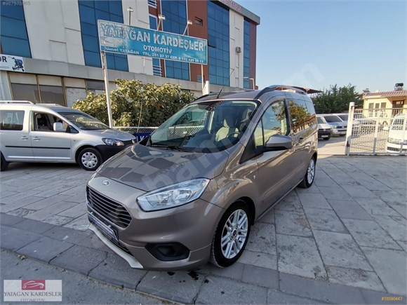 galeriden ford tourneo courier 1 5 tdci titanium 2020 model denizli 31 000 km gri 18590447 arabam com