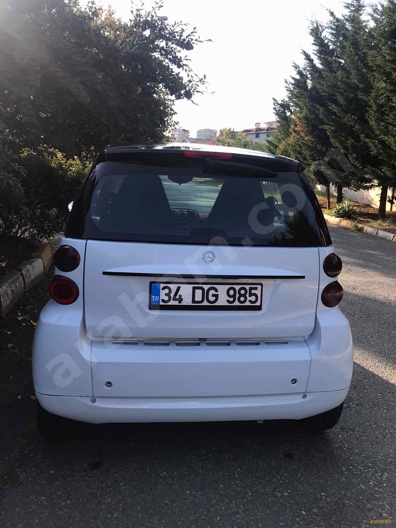 sahibinden smart fortwo 1 0 passion 2011 model istanbul 110 000 km beyaz 18592783 arabam com