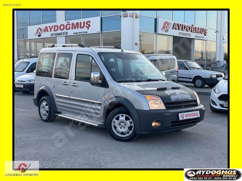 galeriden ford tourneo connect 1 8 tdci glx 2005 model denizli 198 282 km gri 18596994 arabam com